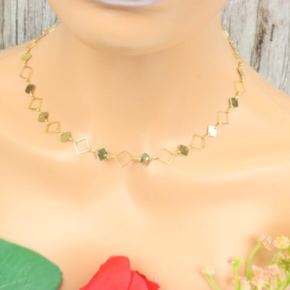 Minimalist Necklace Chain, Elegant Jewelry for Women & Girls | MLCRC1900 - Picture 6 of 10